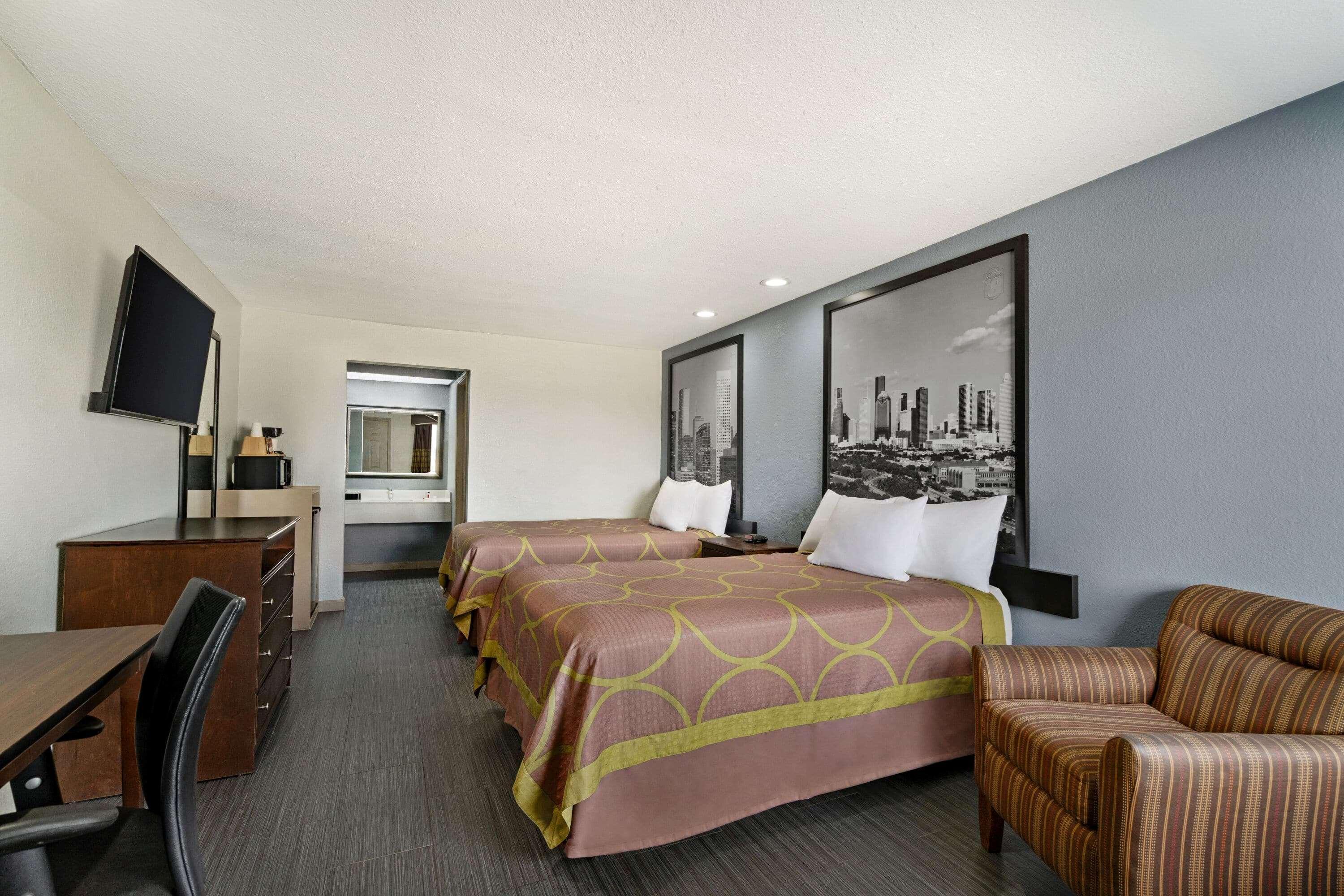 Hotel Super 8 By Wyndham Houston Downtown I-610 Exterior foto
